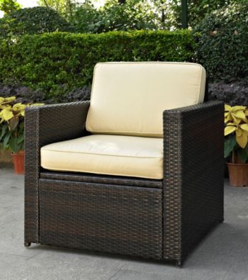 Crosley Furniture Palm Harbor Outdoor Wicker Chair