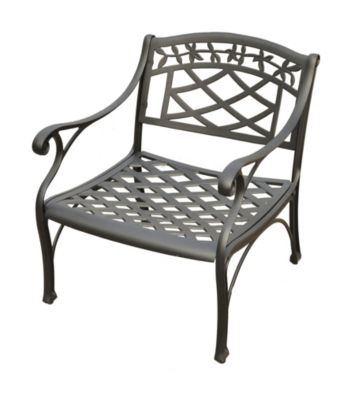 Crosley Furniture Sedona Cast Aluminum Club Chair