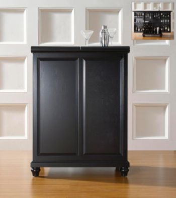Crosley Furniture Cambridge Expandable Bar Cabinet
