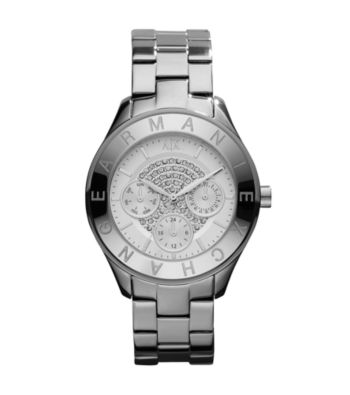 A|X Armani Exchange Women's Stainless Steel Embellished Watch