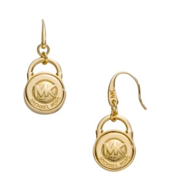 Michael Kors® Padlock Drop Earrings