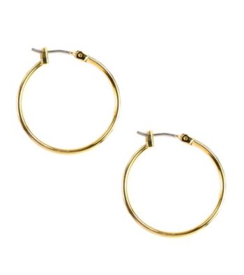 Napier® Goldtone Medium Hoop Earrings