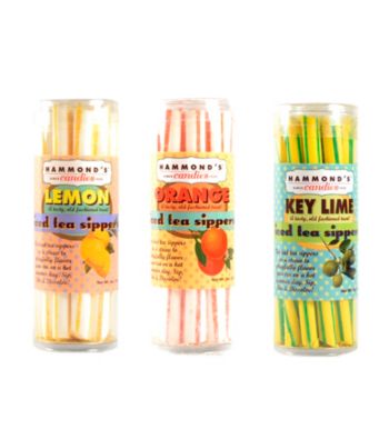 Hammond's Candies® Set of 3 Iced Tea Sippers