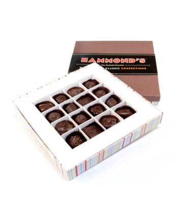 Hammond's Candies® 16-pc. Dark Chocolate Assortment Box