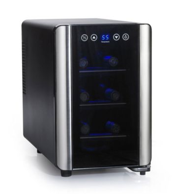 Wine Enthusiast Silent 6-Bottle Touchscreen Wine Refrigerator