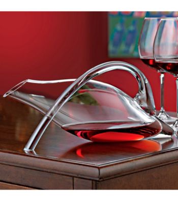 Wine Enthusiast Break-Resistant Fusion Duck Decanter