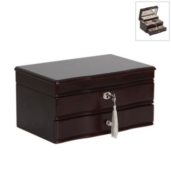 Mele & Co. Davina Locking Jewelry Box