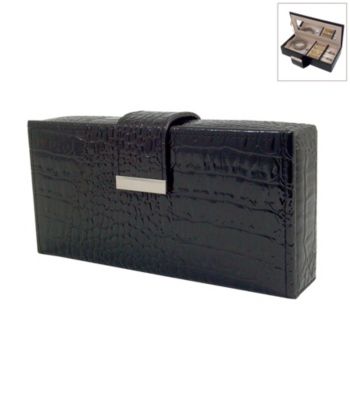 Mele & Co Justine Travel Jewelry Case - Black