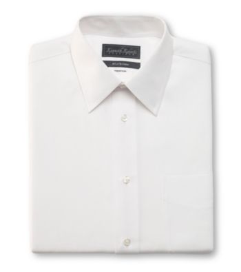 Kenneth Roberts Platinum® Men's White Pinpoint Dress Shirt