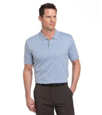 Calvin Klein Men's Short Sleeve Liquid Polo