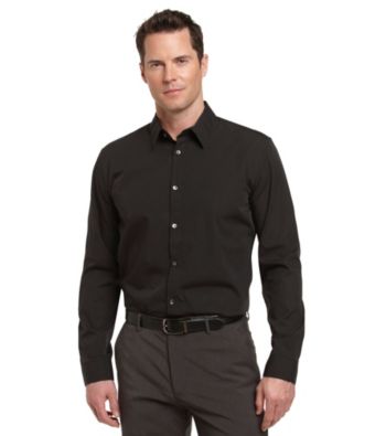 Calvin Klein Men's Striped Buttondown Shirt