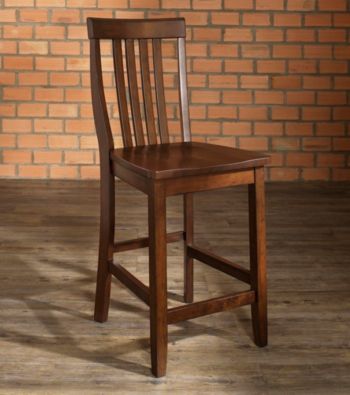 Crosley Furniture Set of 2 School House Bar Stools