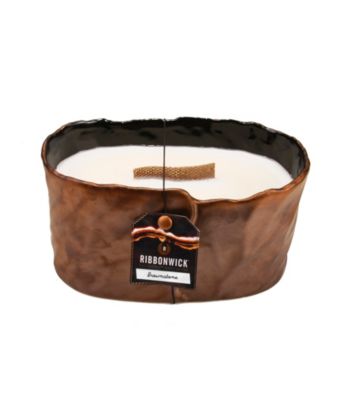 WoodWick® RibbonWick® Brownstone Collection Oval Candle by Virginia Candle Company™