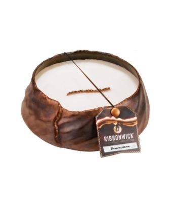 WoodWick® RibbonWick® Brownstone Collection Round Candle by Virginia Candle Company™