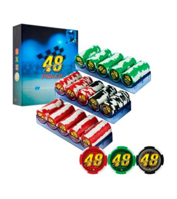 Trademark Global Jimmie Johnson NASCAR® Premium Poker Chip Set