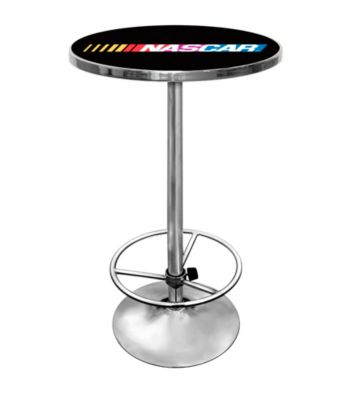 Trademark Global NASCAR® Chrome Pub Table