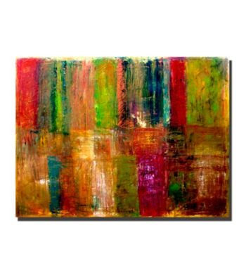 Color Abstract by Michelle Calkins Canvas Art