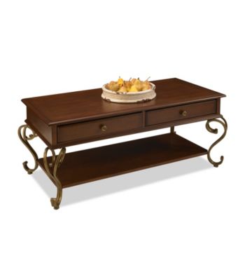 Home Styles® St. Ives Cinnamon Cherry Finish Cocktail Table