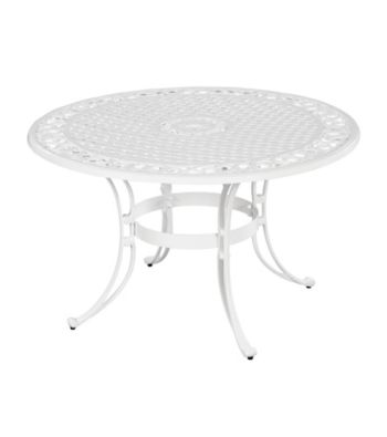Home Styles® White Finish Biscayne Round Dining Table