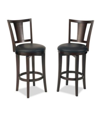 Home Styles® Rio Vista Swivel Espresso Stool