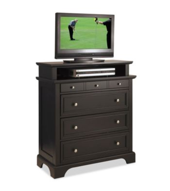 Home Styles® Bedford Black Finish TV Media Chest