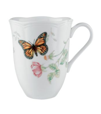Lenox Dinnerware Butterfly Meadow Fritillary Mug (Set of 4)