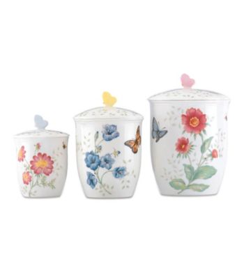 Lenox® Butterfly Meadow® Set of 3 Canisters