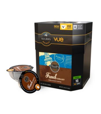 Tully's Coffee French Roast 16-pk. Vue™ Packs