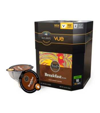 Tully's Coffee Breakfast Blend 16-pk. Vue™ Packs