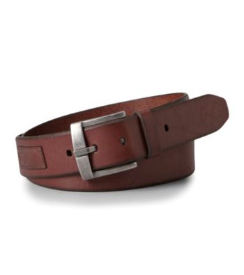  Fossil Men's Brown Leather Belt Men's 