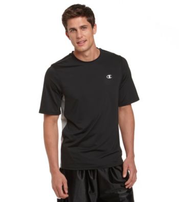 Champion Men's Double Dry® Black Fitted T-Shirt