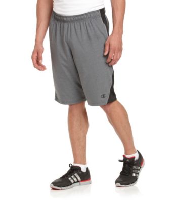 Champion Men's Double Dry® Men's Slate and Black Fitted Shorts