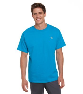 Champion® Men's New Turquoise Jersey Tee