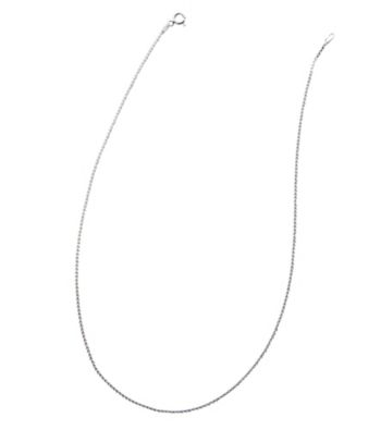 Silver 100 Box Chain Necklace