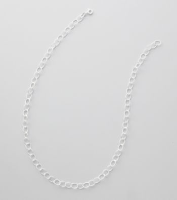 Silver 100 Oval Link Chain Necklace