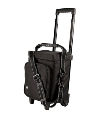 Wine Enthusiast Weekend Wine Bag on Wheels