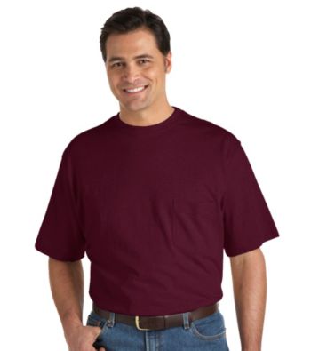 Harbor Bay® Men's Big & Tall Wicking Jersey Pocket Tee