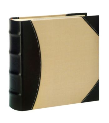 Burnes of Boston® Maestro Black & Cream Photo Album