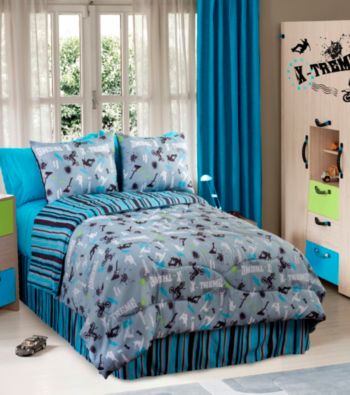 On the Edge Comforter Set by Veratex®