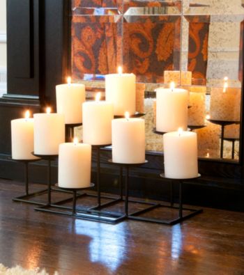 Holly & Martin™ Black 9-Candle Campbell Candelabra