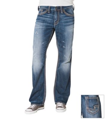 Silver Jeans Co. Men's Medium Wash Grayson Jean