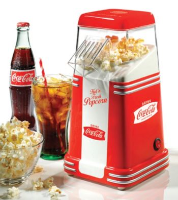 Nostalgia Electrics™ Coca-Cola® Series Mini Hot Air Popcorn Popper