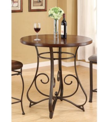 Acme Tavio Elegant Metal Bar Table