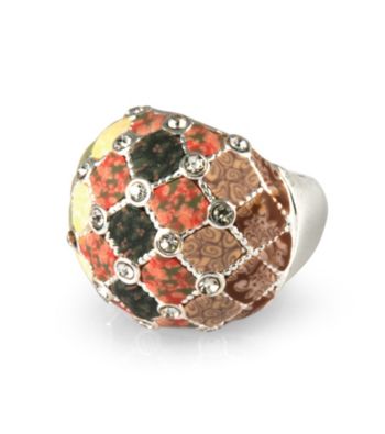 Viva Beads® Crystal Cocktail Bead Ring - New Harvest