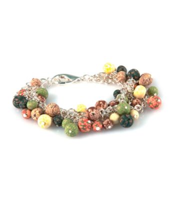 Viva Beads® Beaded Mesh Chain Bracelet - New Harvest