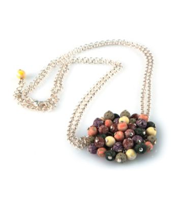 Viva Beads® Flat Cluster Necklace - New Harvest