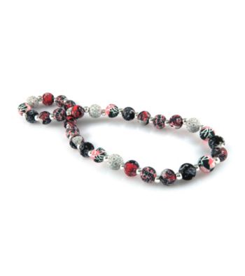 Viva Beads® Silverball 12mm Chunky Necklace - Candy Apple