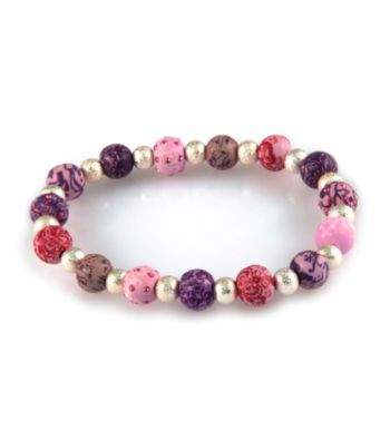 Viva Beads® Classic Crystal Bits Bracelet - Plum Orchard