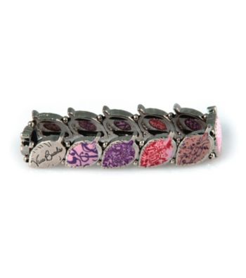 Viva Beads® Pebble Leaf Bangle - Plum Orchard