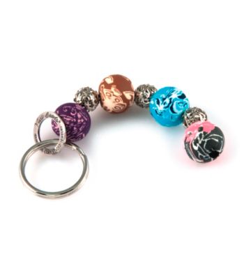 Viva Beads® Keychain 4-ball Festival - Multicolored